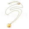 304 Stainless Steel Clear Cubic Zirconia Constellation Pendant Necklaces NJEW-R021-02G-05-4