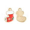 Christmas Alloy Enamel Pendants ENAM-D047-09LG-02-1