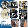   200Pcs Mirror Effect Acrylic Sew on Rhinestone DIY-PH0021-95C-7