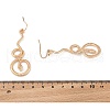 Alloy Dangle Earrings EJEW-R021-05KCG-2