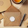 CRASPIRE 25Pcs Adhesive Wax Seal Stickers DIY-CP0009-11B-06-4