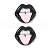 Funny Opaque Resin Cabochons CRES-D312-01C-1