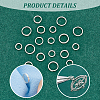 Unicraftale 18Pcs 3 Styles 925 Sterling Silver Split Jump Rings STER-UN0001-20-5