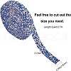3 Yards Glitter Hotfix Rhinestone(Hot Melt Adhesive On The Back) DIY-WH0176-53B-02-2