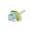Glass Pendants PALLOY-JF03420-01-5