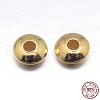 Saucer 925 Sterling Silver Spacer Beads STER-M101-12-5mm-3