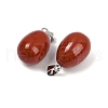 Natural Red Jasper Pendants G-U018-01P-F-2
