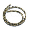 Natural Dalmatian Jasper Beads Strands G-F631-A06-2