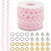 Gorgecraft 1 Strand Wave Bending Fringe Trim FIND-GF0006-65G-1