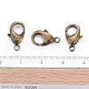 Antique Bronze Brass Lobster Claw Clasps X-KK-903-AB-NF-5