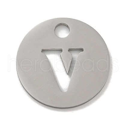 Non-Tarnish 304 Stainless Steel Pendants STAS-F233-M-P01-A-V-1