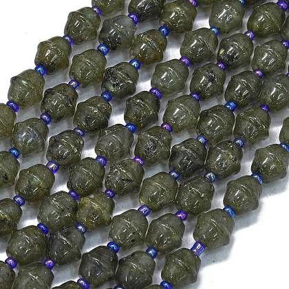 Natural Labradorite Beads Strands G-K389-D24-01-1