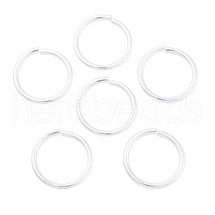 Aluminum Open Jump Rings FIND-G086-01H-S-1