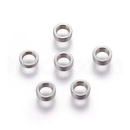 Non-Tarnish 304 Stainless Steel Spacer Beads X-STAS-P232-01P-1