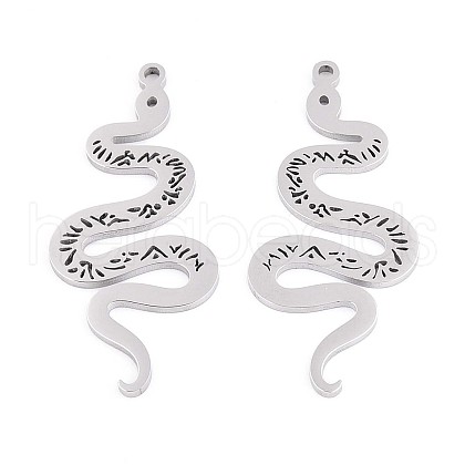 304 Stainless Steel Pendants STAS-N108-46P-1
