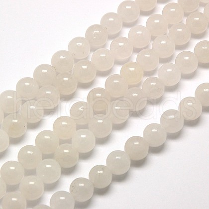 Natural Malaysia Jade Bead Strands X-G-M101-6mm-09-1