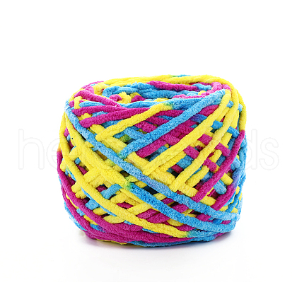Polyester Wool Chunky Yarn YCOR-PW0001-004A-27-1