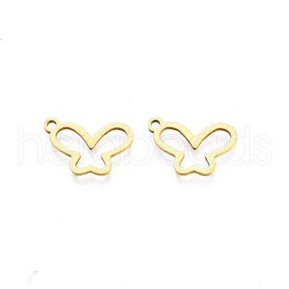 201 Stainless Steel Charms STAS-N091-136LG-1
