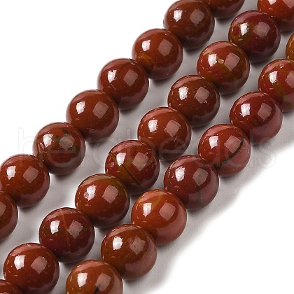 Natural Dyed White Jade Beads Strands G-M402-C03-04-1