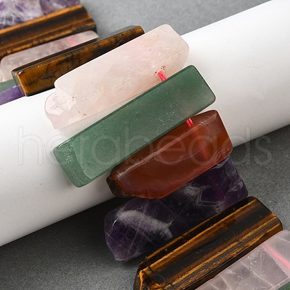 Natural Mixed Stone Beads Strands G-S386-D08-1