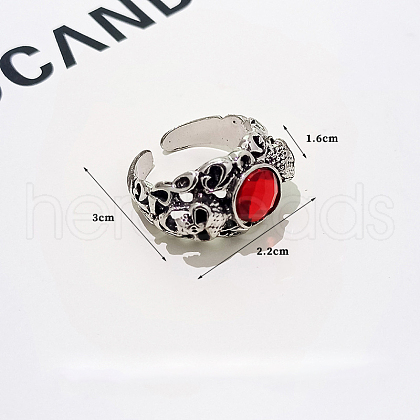 Retro Alloy with Resin Adjustable Cuff Rings FS-WG49C80-08-1