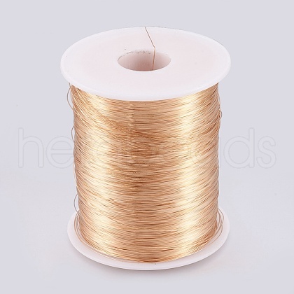 Round Copper Wire Copper Beading Wire for Jewelry Making CWIR-K002-01KCG-1