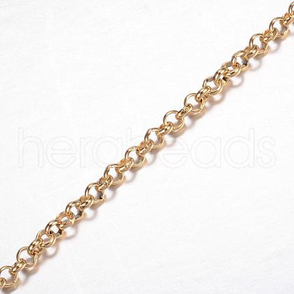 Ion Plating(IP) 304 Stainless Steel Rolo Chains CHS-H007-50G-1
