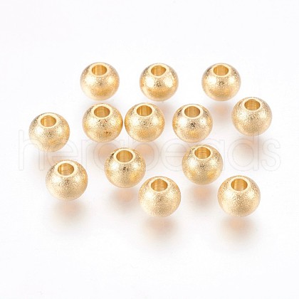 201 Stainless Steel Beads STAS-P220-06G-01-1