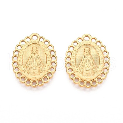 201 Stainless Steel Pendants STAS-N109-238G-1