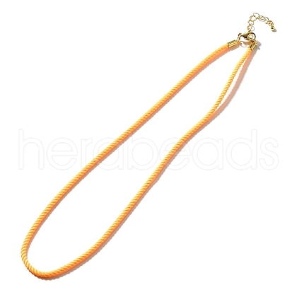 Nylon Milan Cord Necklace Making MAK-M028-01G-27-1