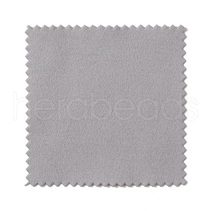 Double Sided Suede Fabric Silver Polishing Cloth TOOL-WH0134-65B-1