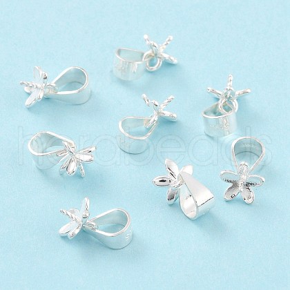 925 Sterling Silver Peg Bails STER-Z001-019S-1