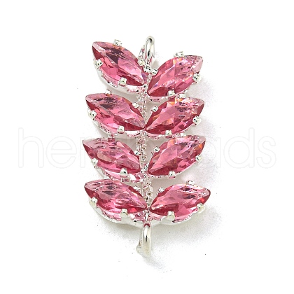 Brass Rhinestone Pendants KK-I715-17S-06-1