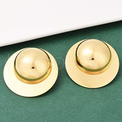 304 Stainless Steel Stud Earrings EJEW-S265-05G-1