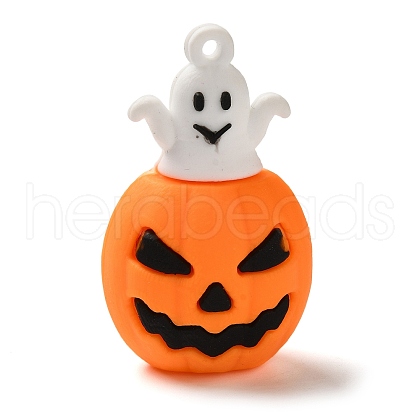 Halloween Theme PVC Plastic Pendants KY-N023-03B-1