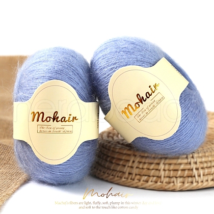 Mohair Yarn PW-WG368C7-43-1