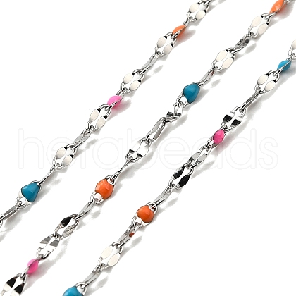 304 Stainless Steel Dapped Chains CHS-H036-01P-04-1