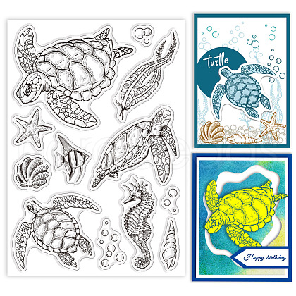 Custom PVC Plastic Clear Stamps DIY-WH0448-0557-1