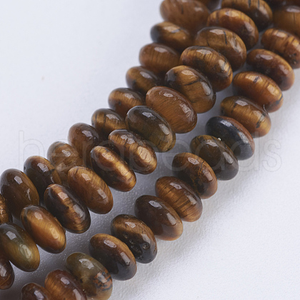 Natural Tiger Eye Beads Strands G-P354-02-4x2mm-1