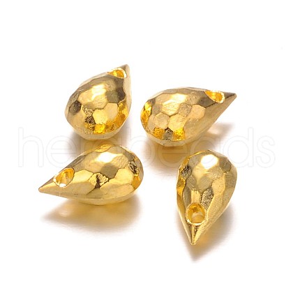 Alloy Teardrop Charms PALLOY-L155-02G-1