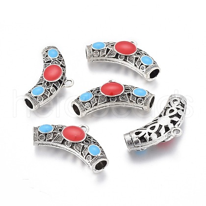 Tube Alloy Enamel Tube Bails PALLOY-I114-20AS-B-1