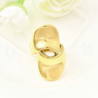 304 Stainless Steel Finger Rings RJEW-D320-08G-1