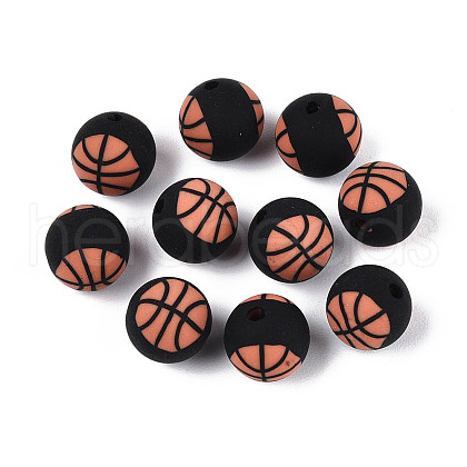 Handmade Polymer Clay Beads CLAY-N014-02A-04-1