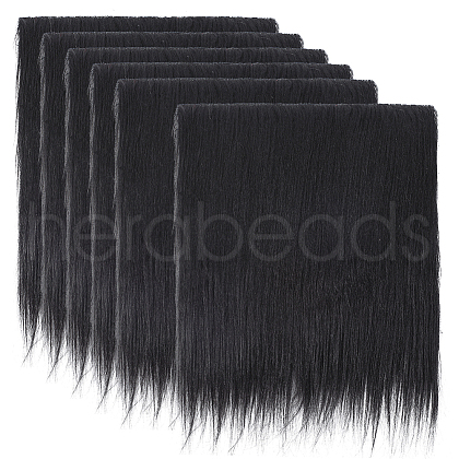 Faux Fur Squares Fabric BJEW-WH0515-11F-1