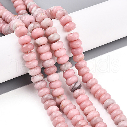 Natural Pink Opal Beads Strands G-T140-75A-1