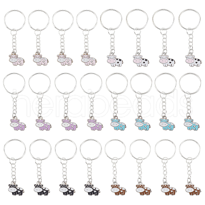 Alloy Enamel Keychain KEYC-GO00006-1