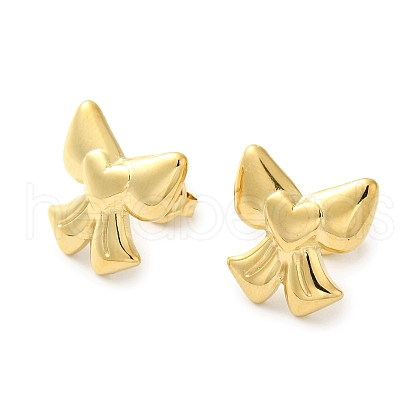304 Stainless Steel Stud Earrings for Women EJEW-G364-07G-1