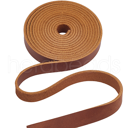 1.6M Flat AB Grade Cowhide Leather Cord AJEW-WH0007-59A-05-1