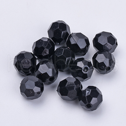 Acrylic Beads X-TACR-Q257-6mm-V72-1