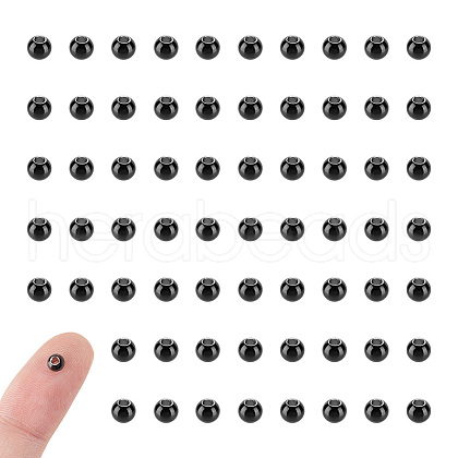 Unicraftale 100Pcs 304 Stainless Steel Beads FIND-UN0016-07A-1